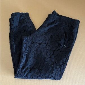 CHASER Black Lace Joggers size medium